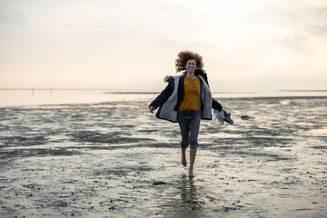 Mental Health Benefits of Barefoot Walking on a Beach