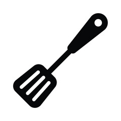spatula icon in flat design