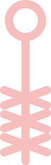 Bottle cleaning brush icon
