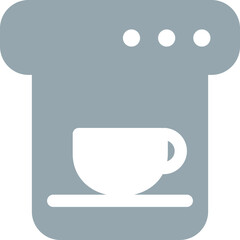 Coffee machine icon
