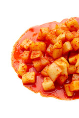 Daikon Kimchi. Tasty and spicy