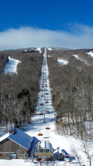 Ski resort in Vermont