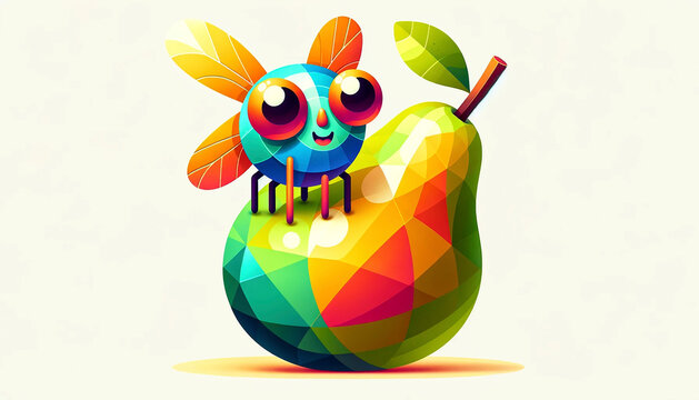 fruit fly illustration