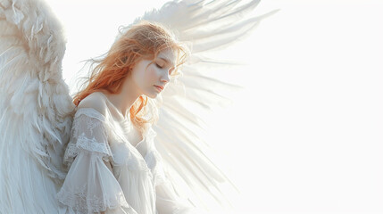 守護天使のイメージ - image of Guardian Angel - No1-4 Generative AI