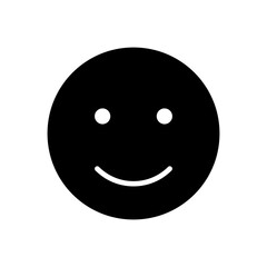 Fototapeta premium smile icon vector. smile emoticon icon. feedback