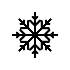 Snow icon vector. snowflake icon vector