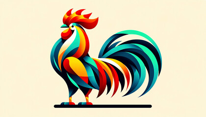 cockerel illustration