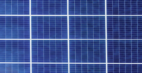 Close up of a solar panels texture for background.