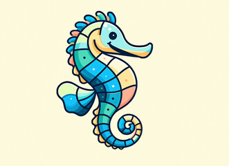 seahorse illustration