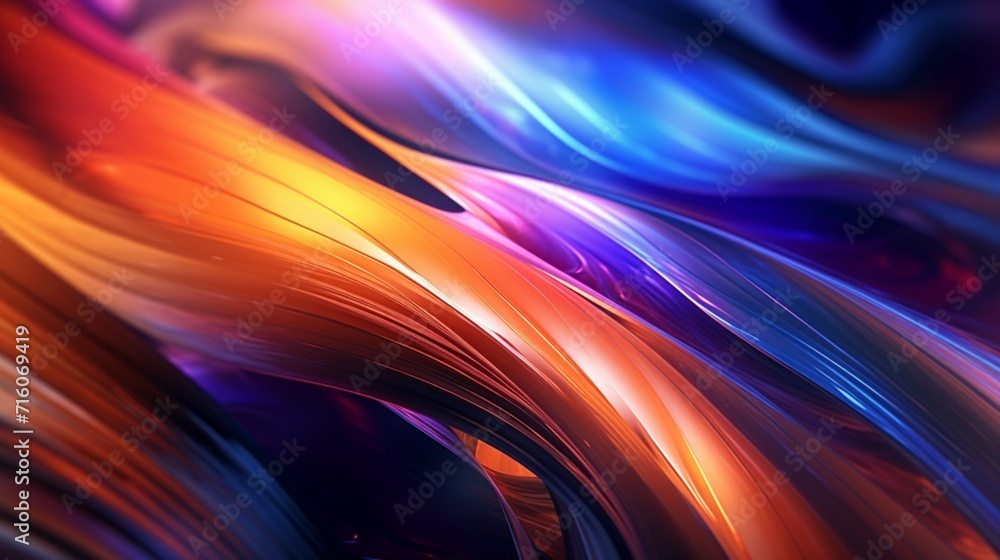 Poster a nice abstract digital background ai generative