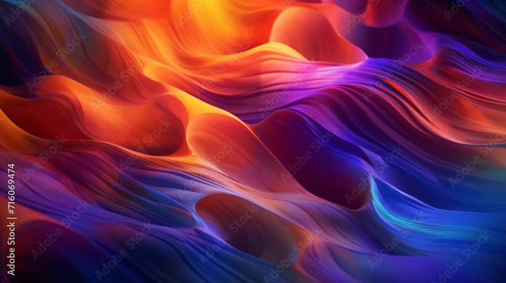 Poster a nice abstract digital background ai generative