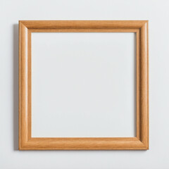 transparent wooden frame