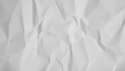 Texture of recycle white crumpled paper, can be use as abstract background, wallpaper, webpage, copy space for text. High quality photo