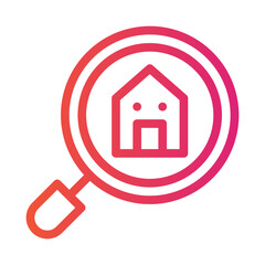 search gradient icon