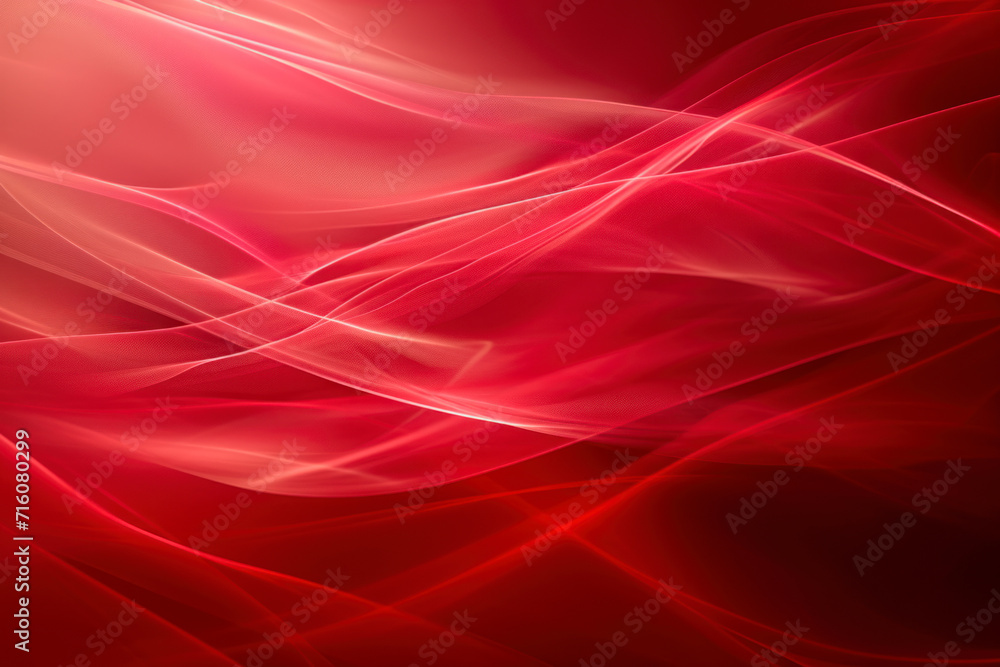 Poster red abstract background. dynamic shapes composition.