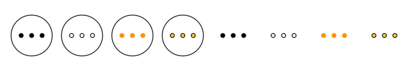 Menu Icon set vector. web menu sign and symbol. hamburger menu symbol