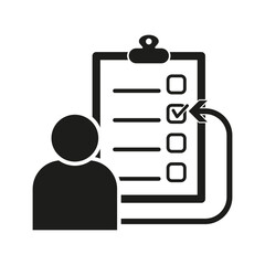 Solution, plan icon. Vector illustration. EPS 10.