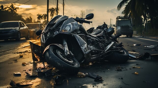 Wrecked Motorcycle Images – Browse 3,558 Stock Photos, Vectors, and Video | Adobe Stock