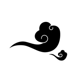 Chinese Cloud Silhouette, Chinese New Year