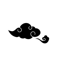 Chinese Cloud Silhouette, Chinese New Year