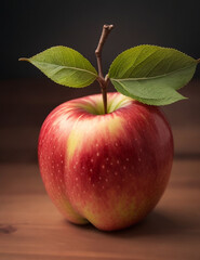 Fresh red apples