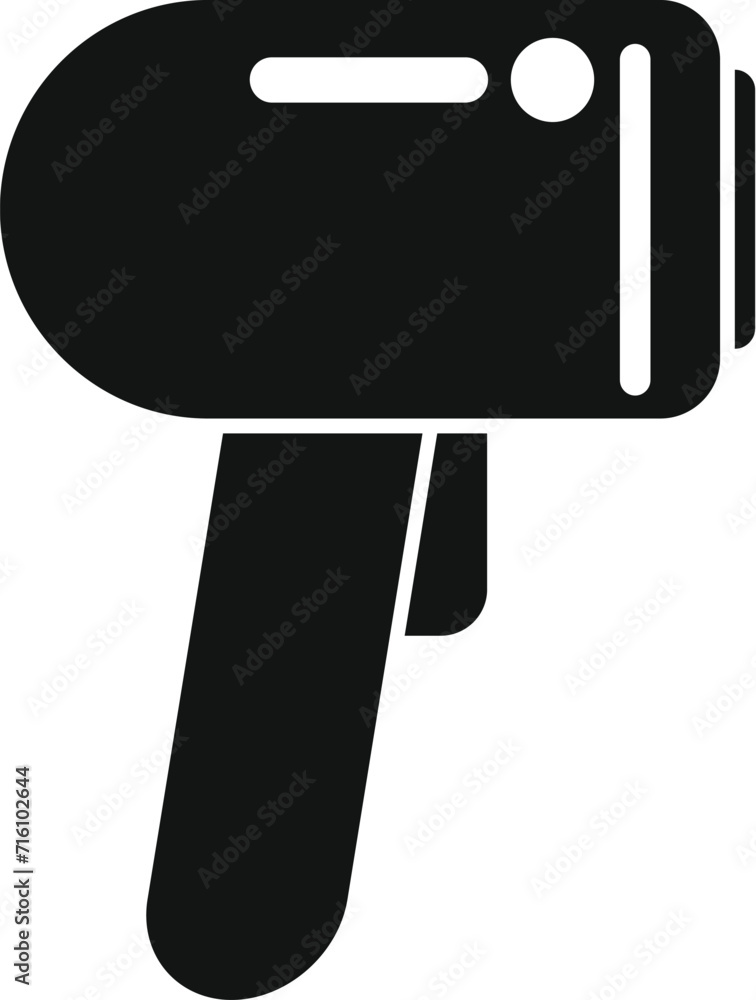 Poster response digital activity icon simple vector. city design. scan smart cellular