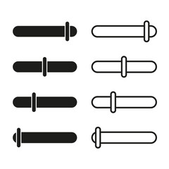 Equalizer icon. Music symbol. Vector illustration. EPS 10.