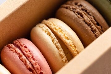 Box of macarons