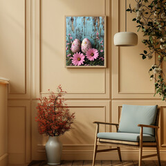 Spring Floral Trends, Easter Decor Delights, Stylish Living Ideas, Comfortable Home Spaces.