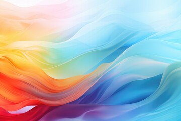 Abstract swirl of colors
