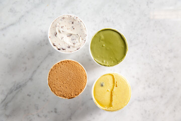 Ice cream from above