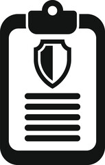 Board key access icon simple vector. Legal process design. Data secure