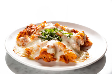 Baked pasta dish