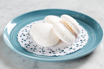 Plate of gluten free lemon cookies
