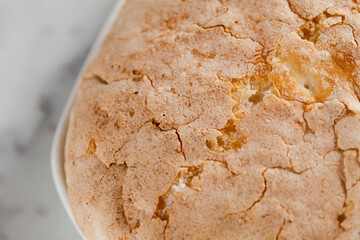 Gluten free bread close up