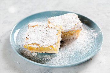 Pair of lemon bars