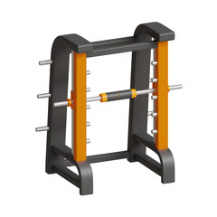 3d smith machine gym and fitness Icon
