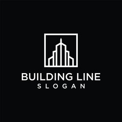 Fototapeta premium Building Logo Vector Design Template