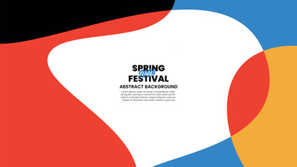 Abstract spring background