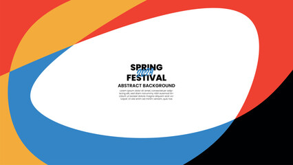 Abstract spring background