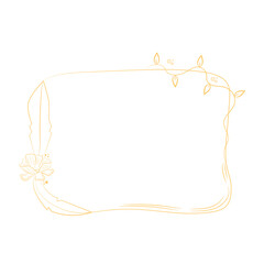 Floral Frame Background