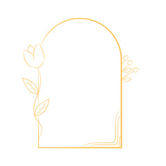 Floral Frame Background