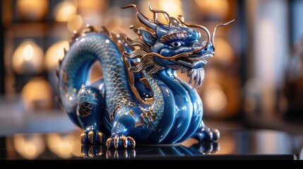 chinese new year, dragon, ceramic 2024, 