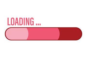 Loading Progress Bar Sticker Design
