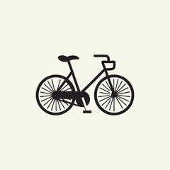 Bicycle logo design vector illustration