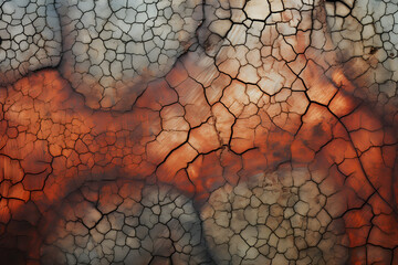 Abstract cracked texture