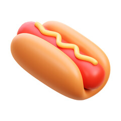 hot dog isolated
