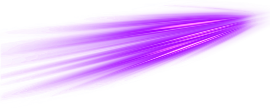 fast moving purple neon line effect