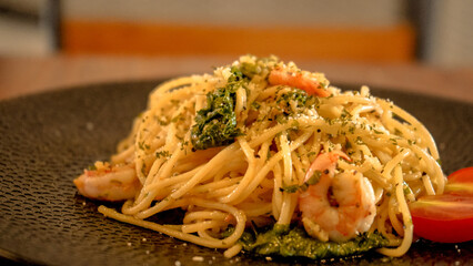 pasta with shrimp