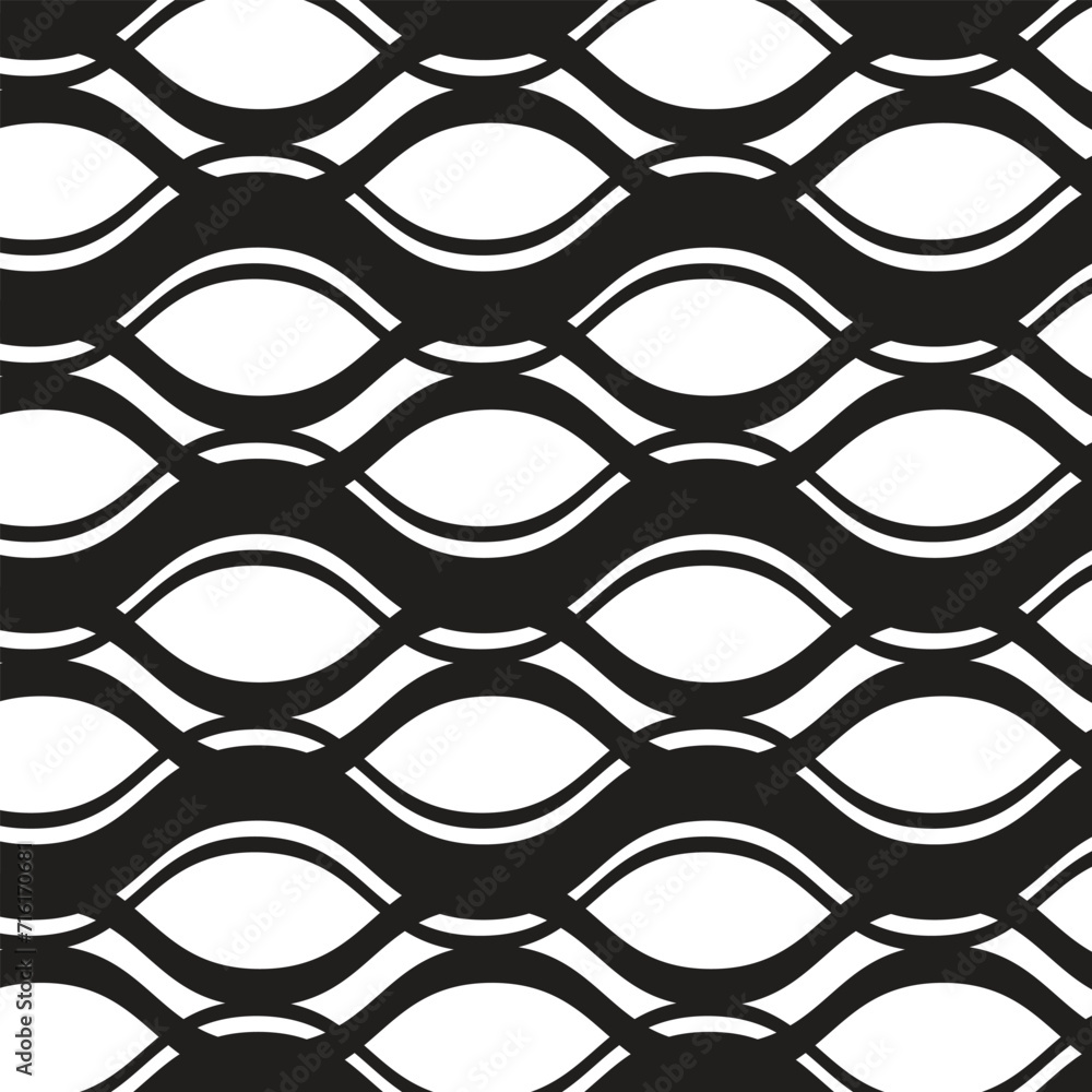 Poster abstract modern dark wave line pattern.